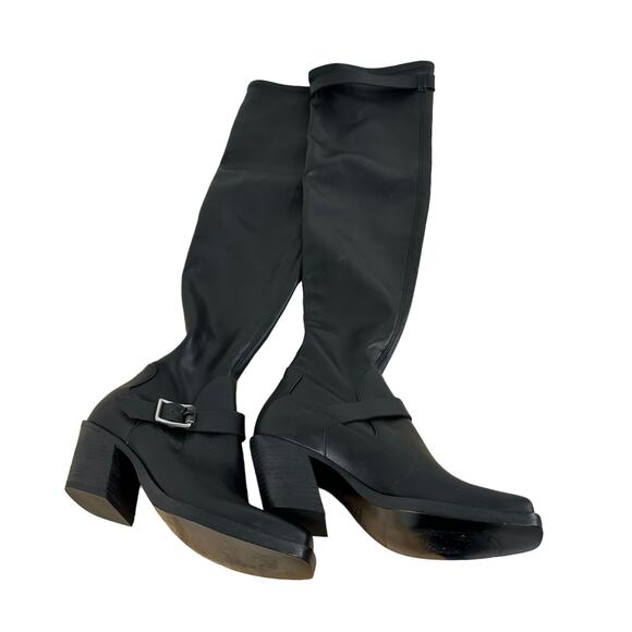 rag & bone Axis Thigh High Boots Black *Missing Thigh Strap* Size 36 (US 6) NWOB - Picture 2 of 7